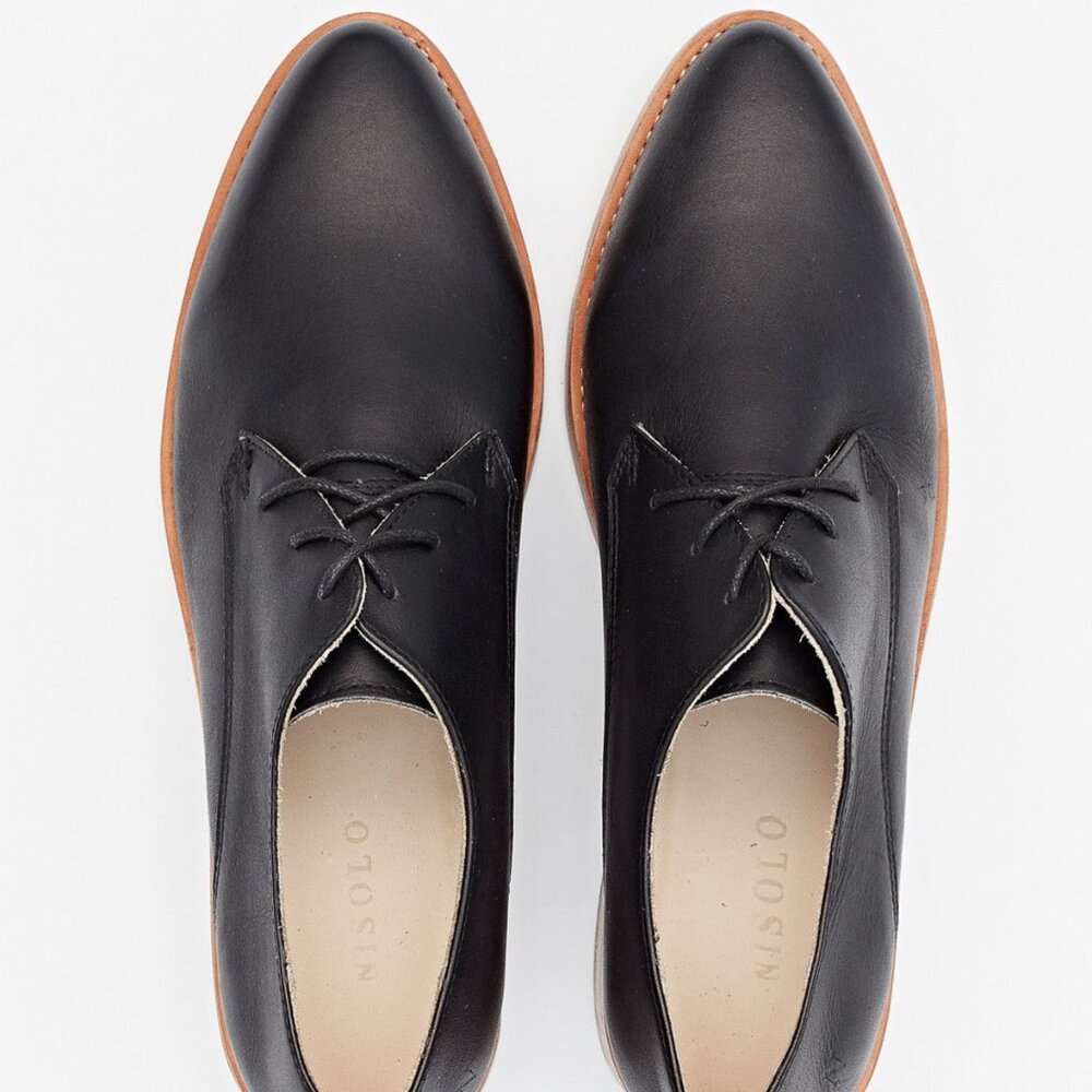 Nisolo James Oxford Shoes - Black